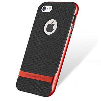 Rock Coque ROCK Royce Ultra Résistante Antichoc Housse pour iPhone 5 5S - Rouge