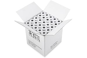 3REE 57x40mm Thermal Credit Card PDQ Machine Till Rolls, PDQ Rolls, Cash Register Thermal Paper Receipt, for PDQ POS EPOS EFTPOS terminals, Barclaycard Verifone Ingenico Move Sagem Spire Pax Worldpay(100)