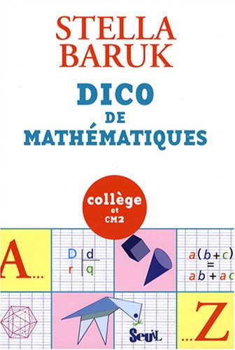 couverture de : Dico de mathématiques