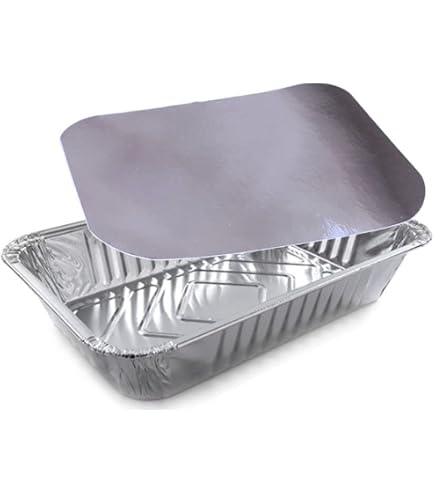 CONTITAL R15G Vaschette Alluminio 3 Porzioni – 100 Pezzi Monouso Per Asporto, Forno E Microonde, 100% Riciclabili