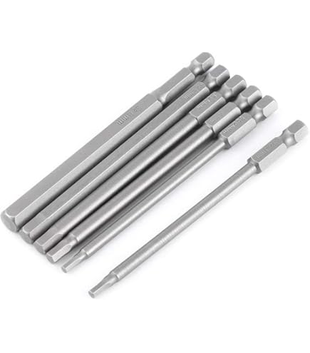 Inserto Per Viti A Esagono Incassato KS Tools - 6 Mm, 75 Mm | Confezione Da 5 Pezzi | 1/4" - Foto 2