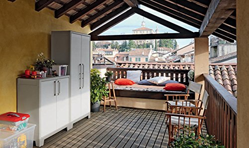 Kis Kunststoffschrank „Gulliver“ hoch, 1 Stück, beige, 9750000 0462 02 - 6