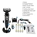 Electric Shaver, Halovie 4D Floating Electric Shaver Wet/Dry Men's USB Rechargeable Shavers Waterproof Professional Shaving Razors