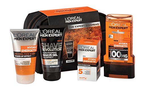 Men Expert Skin Care Shower Wash Bag Gift Set