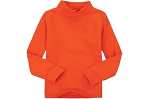 CuteOn Niños para Niños Cuello Alto De Manga Larga Algodón De Camisetas Tops tee Shirt