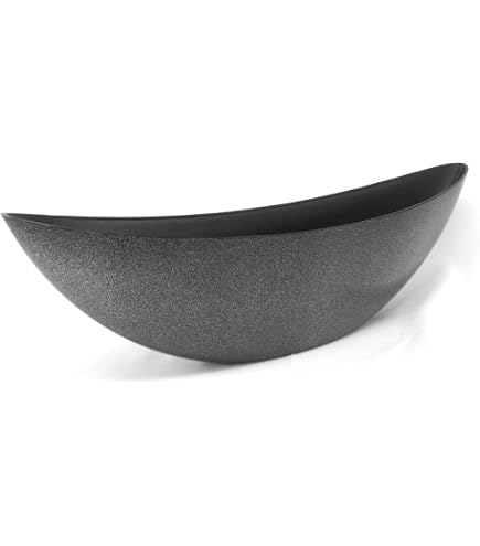 Plastia Orchideenkasten Triola Transparent - Für Bis Zu 3 Pflanzen, Mit Ablauflöchern, Wellenförmigem Design