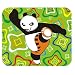 Produktbild Office Mouse Pad,220mm*180mm*3mm Customized Standard Non-slip Rectangle Mouse Pad Kong Fu Panda,Mauspad