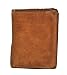 Produktbild Geldbörse wunderbar weiches und knautschiges Voll-Rind-Leder Jockey Club Shabby Chic Used Optik Havanna cognac braun
