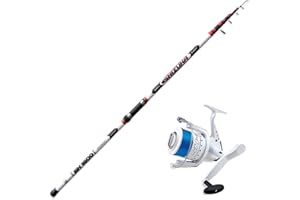 AGC Kit Surfcasting Shizuka SH1600 420 220g + Mulinello Imbobinato SK7 7000