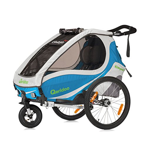 QERIDOO Kinderfahrradanhänger Kidgoo1 Transportwagen Handwagen