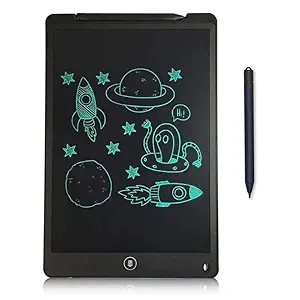VGRASSP LCD Writing Pad Tablet Toy Cum Slate with Stylus for Kids 8.5Inch Multi-Color