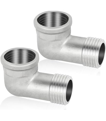 Edelstahl Rohrdoppelnippel 150mm - 1 1/2 Zoll AG Für Sanitär & Industrie