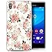 Produktbild Zanasta Designs Schutzhülle Sony Xperia M4 Aqua Hülle Silikon Case Cover Slim Silikonhülle Motiv Rosen