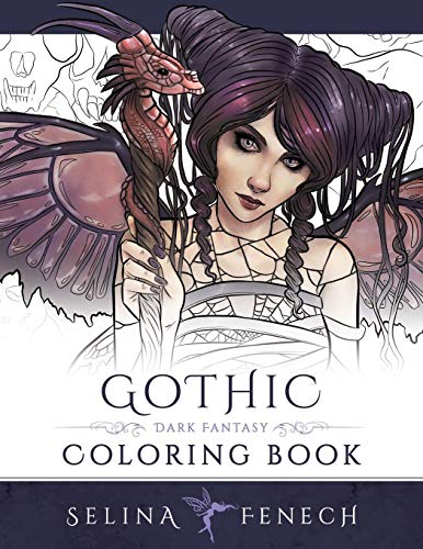 Télécharger Gothic - Dark Fantasy Coloring Book PDF Ebook En Ligne