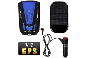 Baceyong Voiture 360 ° Anti-Police GPS Caméra Laser Radar Détecteur De Véhicule Sécurité Kit D'alerte Vocale 16 Bandes