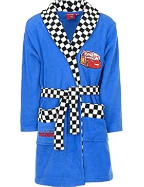 Disney Cars Lightening McQueen Bademantel für Kinder, blau, Gr. 98-128