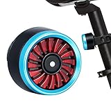 ✪✪✪ 【EXTENSAMENTE UTILIZAR】: Se puede montar en todas las bicicletas, bicicletas para niños, bicicletas para adultos, manillares, tijas de sillín, collares para perros o en cualquier lugar. También se puede usar como luces de casco, luces de mochila, luces de advertencia y más.