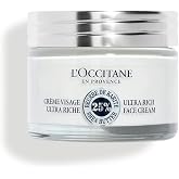 L'OCCITANE - Ultra Rich Shea Face Cream - 50 ml | Dry and sensitive skin - Hydrates and provides immediate comfort - Made in