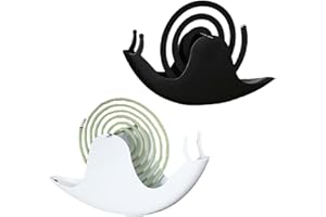 ZEYOU Mosquito Coil Holder 2 Piece,Creative Mosquito Coil Container,Anti Mosquito Coil Holder,Incense Stick Holder,Mosquito Coil Holder,Mosquito Coil Container Suitable for Indoor and Outdoor
