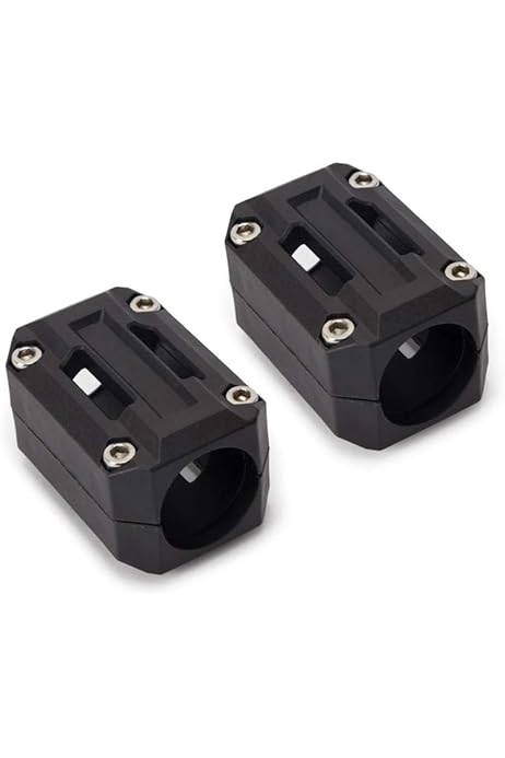 Blocco Paraurti Moto 22-28mm Protezione Paraurti Per Motocicletta - 2 Paia, 22/25/28 Mm, Per BMW R1200GS, R1150GS, F800GS E Altri Modelli Anti Graffi Telaio Moto