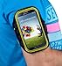 Produktbild yayago Sportarmband Oberarmtasche Oberarm Tasche/Armband Sport Tasche für Samsung Galaxy S4 Mini (i9190) / S4 Mini Dual (i9192) zum Joggen/Fitness in Neon-Grün