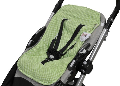 Minene  Reversible Pushchair / Car Seat Liner (Green)