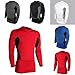 ROPALIA Men Sport Compression Wear Top Base Layer Long Sleeve Athletic T-Shirt