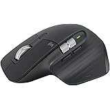 Logitech MX Master 3S - Wireless Performance Mouse with Ultra-Fast Scrolling, Ergo, 8K DPI, Track on Glass, Quiet Clicks, USB