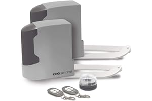 SCS Sentinel - MBA0054 - Motorisation Portail Battant à Bras Articulés 12V - Moteur avec 2 Télécommandes - Longueur Portail Électrique 4 m et Poids 400 kg - OneGate 2