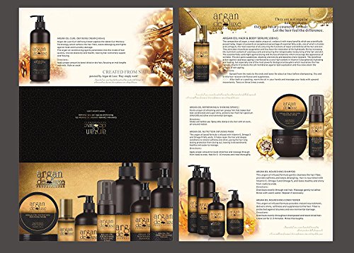 Argan DeLuxe Arganöl Refreshing & Shining Haarspray, Pflegespray mit Sonnenschutz, 120ml, Premium Haar Pflege - 3