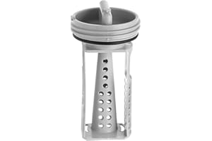 HOME EQUIPEMENT Deckel + Pumpenfilter DC97-15695A für Waschmaschine Samsung - Klassisch, Metall, Wasserpumpe für Waschmaschine, Nc