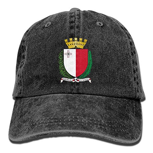 Preisvergleich Produktbild Adjustable Baseball Malta National Emblem Cowboy Style Trucker Cap