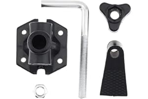 KLOVA Morsetto per Staffa Supporto per Microfono Fisso per Lampada da Tavolo in Metallo Fisso Fai-da-Te