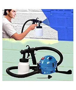 KZ Electronic Spray Paint Zoom Sprayer Compressor and Gun Machine with Multiple Accessories Portable Spraying Machine Shoulder Mountable Fast Air Painting Tool Professional Oil Painting Machine