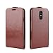 Produktbild LG Q7 Case,[ Shock Absorbent ] New PU Leather Kickstand Wallet Cover Durable Flip Case for LG Q7 Brown