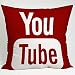 Produktbild Fashion Hot Kopfkissen Bezug Kissenbezüge Youtube Icon Social Media Kissen Fall (45,7 x 45,7 cm Zwei Seite)