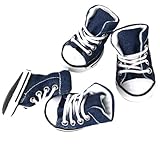 Hund Haustier Schuhe Denim Sportschuhe Hundeschuhe Geeignet...