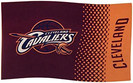 Cleveland Cavaliers NBA Basketball Basket Flag with Logo Football