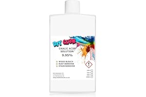 DIY CLUB 100ml Oxalic Acid 9.95% Solution, Rust and Stain Remover, Hull GRP Cleaner, Wood Bleacher