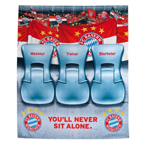 FC Bayern Sofaüberwurf „Stadion“ 140x170cm - 2