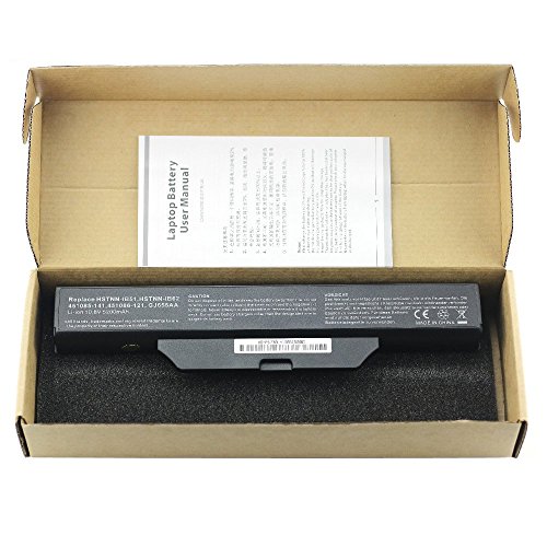 New Extended Replacement Laptop Battery compatible withHSTNN-IB51 HSTNN-IB52 HSTNN-IB55 HSTNN-LB51 HSTNN-LB52 HSTNN-OB52 HSTNN-OB62 HSTNN-XB51 HSTNN-XB52 N COMPAQ COMPAQ 610 Li-ion 6 Cell 10.8v 5200mAh/56wh 12 month guarantee. - 2