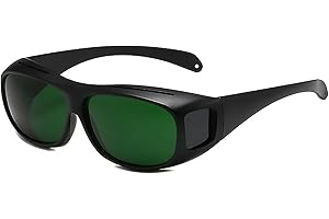 YIER MEI Laser Safety Glasses For Laser Cosmetology Eye Protection and Laser Hair RemovalTreatment,F5 Special Eye Protection Against Light impulses (Flashes) emitted by HPL and IPL Hair Removal Devices