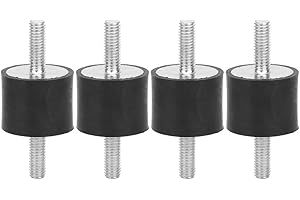 ‎DEWIN DEWIN Schwingungsdämpfer M6, 4 Stück Vibrationsdämpfer M6 Gummihalterungen Male Anti Vibration Silentblock Auto Boot Spulen VV 25 * 20 M6*18