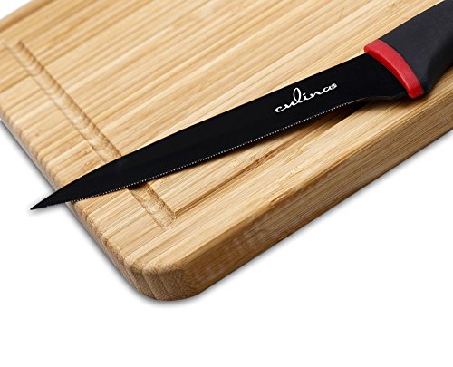 Culina® Schneidbrett (30.5 X 20 cm) & Tomatenmesser - 3