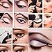 Internet 10PC/Set Toothbrush Eyebrow Foundation Eyeliner Lip Oval Brushes
