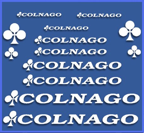PEGATINAS COLNAGO DR1091 VINILO ADESIVI DECAL AUFKLEBER КЛЕЙ MTB S