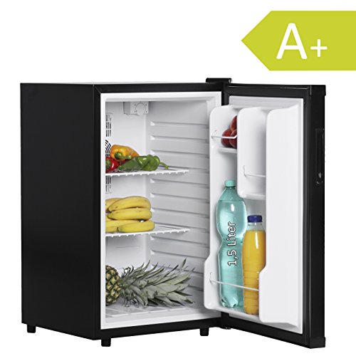 FineBuy Mini Khlschrank 65 Liter / Minibar schwarz / Getrnkekhlschrank 5 bis 15C (EEK: A+)