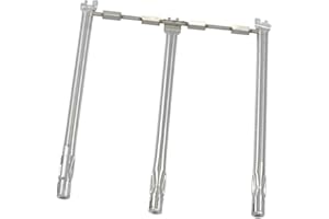 GIRXZYBX Spirit 320 Ersatzteile, 46cm Edelstahl Brenner 69787 für Weber Spirit 300 Serie, Spirit E310 S310 E320 S320 E330 S330 (Mit Fronttasten), Weber Spirit II//LX 310 Series, Spirit Brenner 320