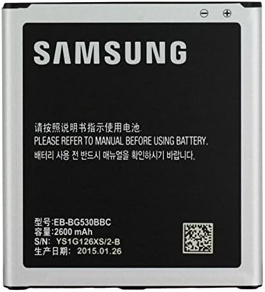 Original Battery Samsung bg530bbe Galaxy Grand Prime G530 – J5 J3 2015 2016, Bulk