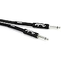 Fender Câble pour Instrument Série Professionnelle, 1,5 m, STR,STR - Noir, Parfait pour une Utilisation Live ou Studio